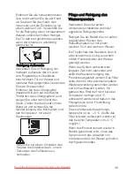 Preview for 36 page of Electrolux ERES35800W User Manual