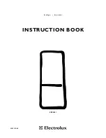 Electrolux ERF 2831 Instruction Book preview