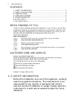 Preview for 2 page of Electrolux ERF3307AOW User Manual