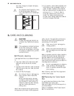 Предварительный просмотр 32 страницы Electrolux ERF3867SOW User Manual