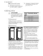 Предварительный просмотр 60 страницы Electrolux ERF3867SOW User Manual