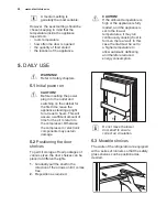 Preview for 22 page of Electrolux ERF4113AOW User Manual