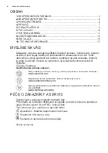 Preview for 2 page of Electrolux ERF4161AOX User Manual