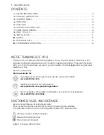 Preview for 2 page of Electrolux ERG1401FOW User Manual