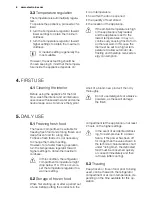 Preview for 6 page of Electrolux ERG1401FOW User Manual