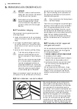 Preview for 8 page of Electrolux ERG19610 User Manual