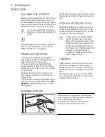 Preview for 8 page of Electrolux ERG2105FOW User Manual