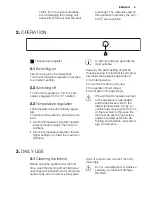 Preview for 5 page of Electrolux ERG2301AOW User Manual