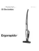 Electrolux Ergorapido EL2010 Series Manual preview