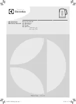 Electrolux ERGOSENSE EEWA51AR Series Instruction Book preview