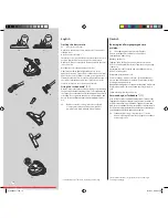 Preview for 10 page of Electrolux ergospace XXLTT14 Operating Instructions Manual