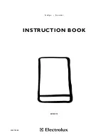 Preview for 1 page of Electrolux ERN 15300 Instruction Book