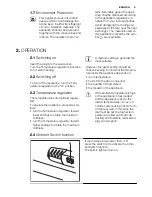 Предварительный просмотр 5 страницы Electrolux ERN 28700 User Manual