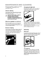 Preview for 8 page of Electrolux ERN 2930 Instruction Book