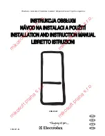 Preview for 1 page of Electrolux ERN 29650 Installation And Instruction Manual