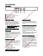 Preview for 4 page of Electrolux ERN 29650 Installation And Instruction Manual