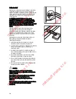 Preview for 26 page of Electrolux ERN 29650 Installation And Instruction Manual