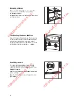 Preview for 40 page of Electrolux ERN 29650 Installation And Instruction Manual