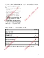 Preview for 45 page of Electrolux ERN 29650 Installation And Instruction Manual