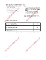 Preview for 60 page of Electrolux ERN 29650 Installation And Instruction Manual