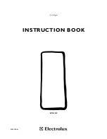 Electrolux ERN 3420 Instruction Book preview