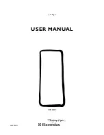 Preview for 1 page of Electrolux ERN 34800 User Manual