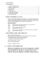 Preview for 2 page of Electrolux ERN1401AOV User Manual