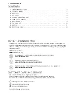 Preview for 2 page of Electrolux ERN1401AOW User Manual