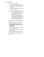Предварительный просмотр 14 страницы Electrolux ERN1401FOW User Manual