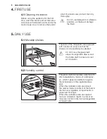 Preview for 6 page of Electrolux ERN1501AOW User Manual