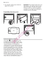 Preview for 56 page of Electrolux ERN15510 User Manual