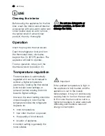 Preview for 48 page of Electrolux ERN18510 User Manual