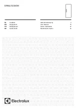 Preview for 1 page of Electrolux ERN2212BOW User Manual