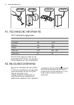 Preview for 14 page of Electrolux ERN2212BOW User Manual