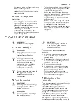 Preview for 21 page of Electrolux ERN2212BOW User Manual