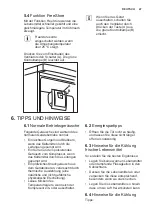 Preview for 47 page of Electrolux ERN2212BOW User Manual