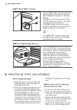 Предварительный просмотр 46 страницы Electrolux ERN2314AOW User Manual