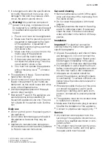 Предварительный просмотр 39 страницы Electrolux ERN23510 User Manual