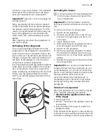 Preview for 21 page of Electrolux ERN23601 User Manual