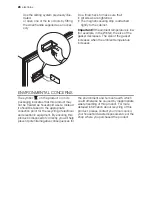 Preview for 28 page of Electrolux ERN23601 User Manual