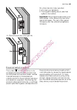 Preview for 29 page of Electrolux ERN24300 User Manual