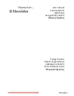 Preview for 1 page of Electrolux ERN29651 User Manual