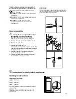 Предварительный просмотр 12 страницы Electrolux ERN29850 Instruction Booklet