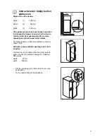 Предварительный просмотр 11 страницы Electrolux ERN31300 Installation And Instruction Manual