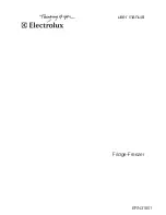 Electrolux ERN31801 User Manual preview