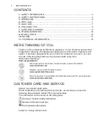 Preview for 2 page of Electrolux ERN3213AOW User Manual