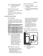 Preview for 13 page of Electrolux ERN3213AOW User Manual