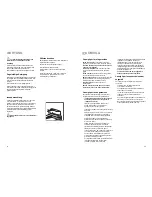 Preview for 10 page of Electrolux ERO 2920 Installation And Instruction Manual