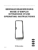 Preview for 1 page of Electrolux ERO 3298 Operating Instructions Manual