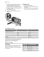 Preview for 20 page of Electrolux ERP34901X User Manual